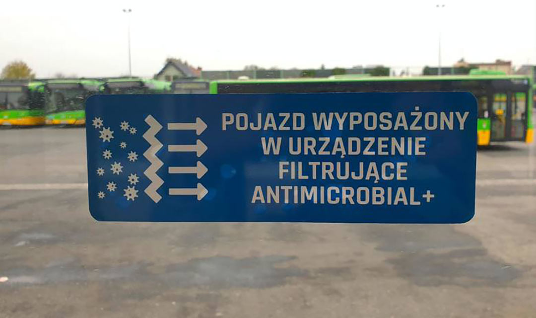 Antimicrobial+ filtracja, separacja i likwidacja bakterii, wirusów i patogenów.